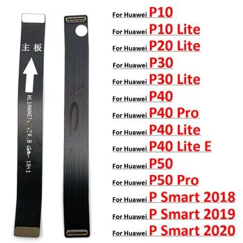 Algne Jaoks Huawei 10 20 P30 P40 P50 Lite Pro E P Smart 2018 2019 2020 2021 Peamine Juhatuse Emaplaadi Ühenduspesa Juhatuse Flex Kaabel