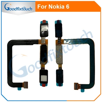 Nokia 6 Home Nuppu Sõrmejälje Touch ID Andurit Klahvi ui Flex Kaabel Lindi Nokia 6 Sõrmejälje Nuppu